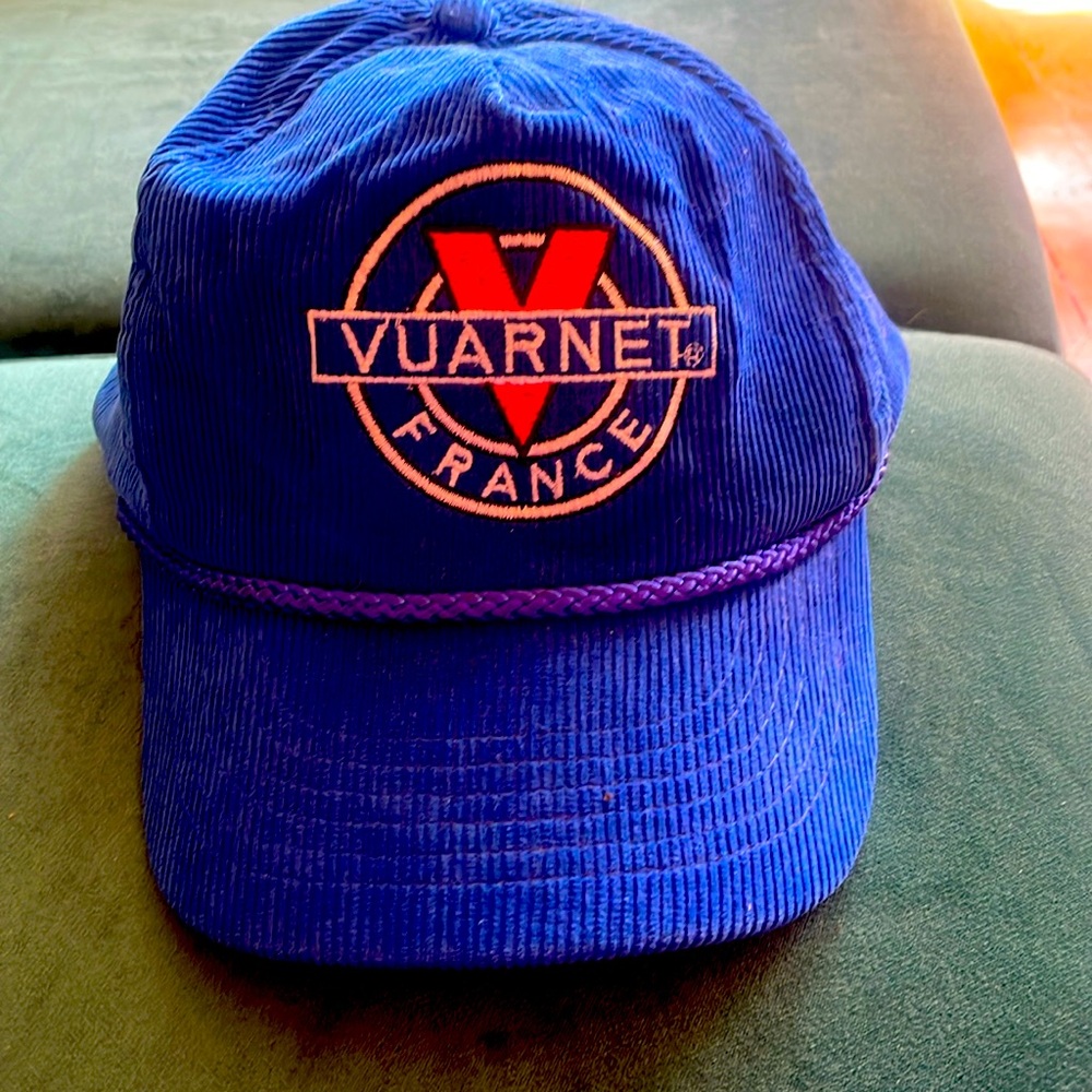 Vintage Vuarnet corduroy cap